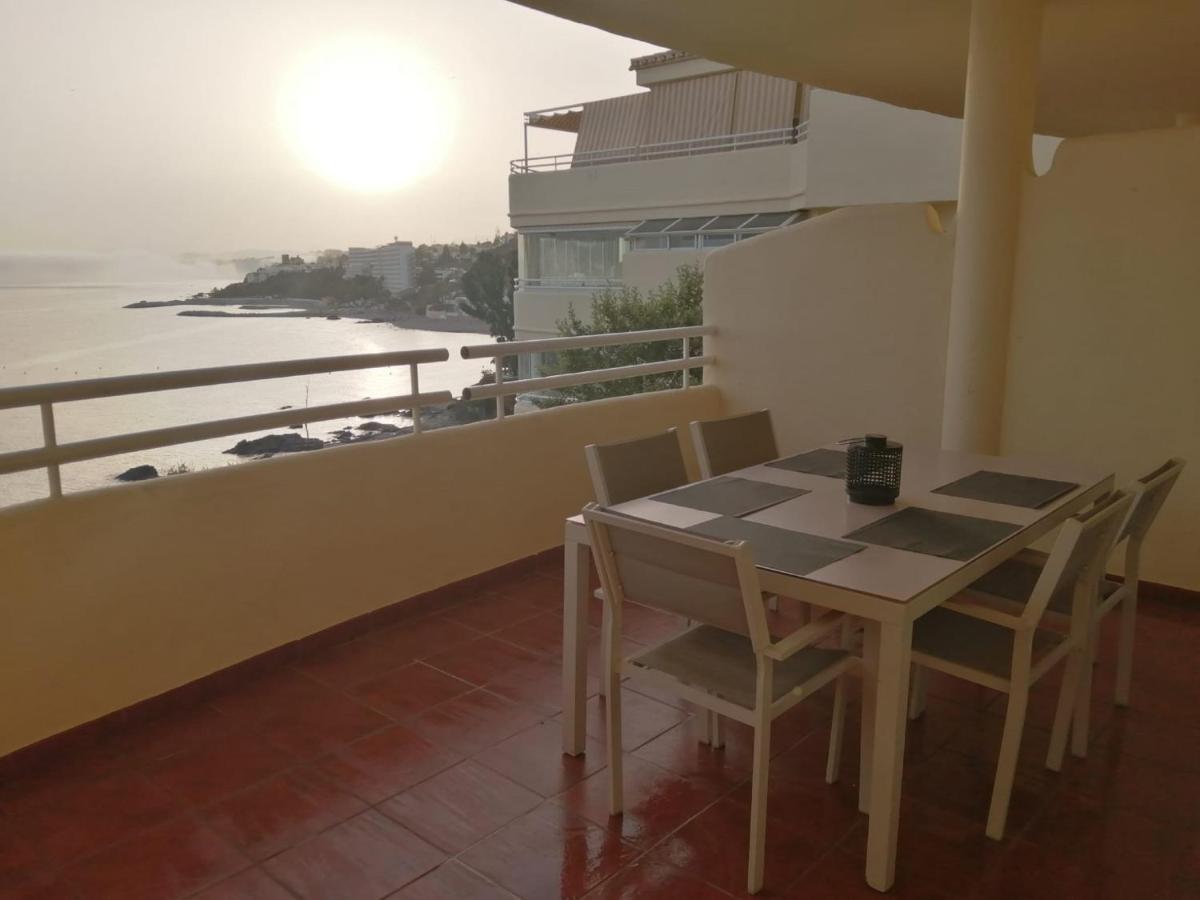 Holidays2Benalmadena Torrequebrada Sea View Front Beach With Pool Parking & Terraces Exteriör bild